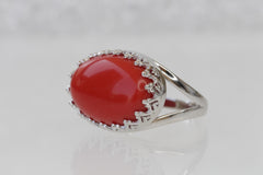 coral ring