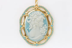 Cameo necklace