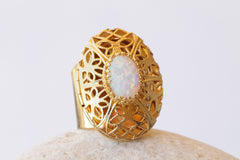 opal cocktail ring