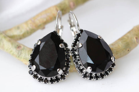 black stone rings for ladies