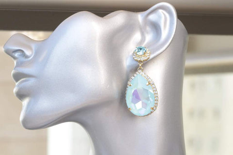 bridal teardrop earrings