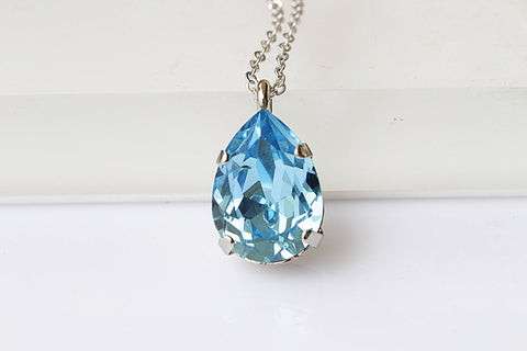 aquamarine necklace