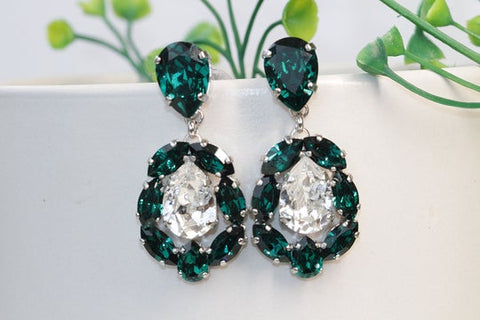large pageant earrings