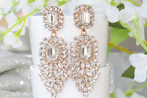 long earrings for wedding