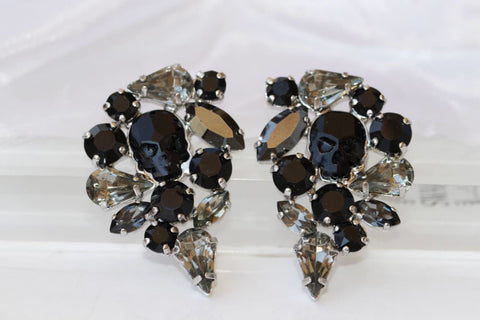 mexican skull earrings