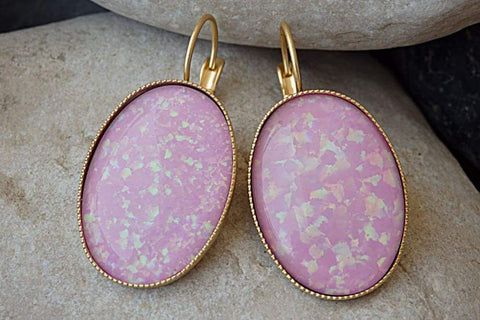 pink opal jewelry