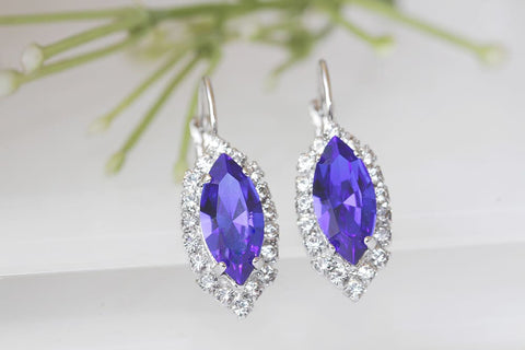 tanzanite earrings