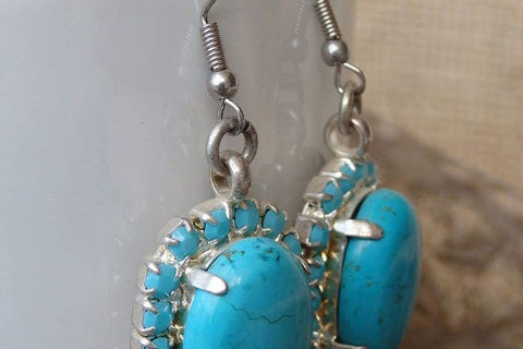 turquoise earrings