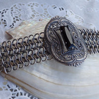 Rebeka Rhinestone Bangle. Bridal Bracelet. Ethnic Bracelet. Statement Jewelry