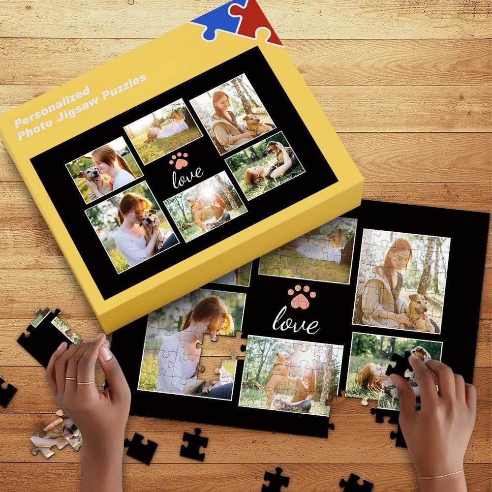 Custom Photo Jigsaw Puzzle Best Gifts for Pet Lovers 35