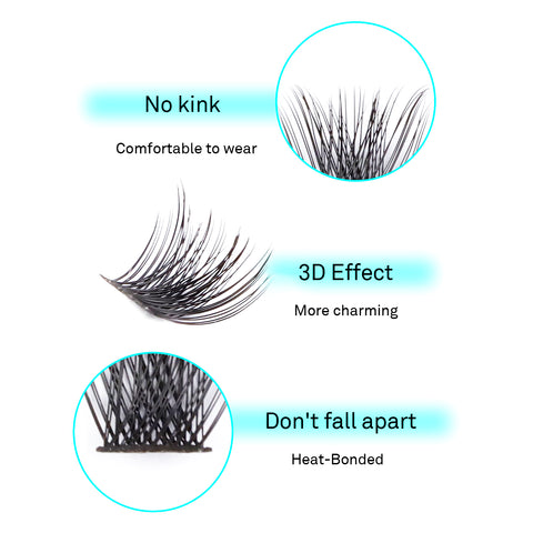 advantages for Cluster Individual Lashes