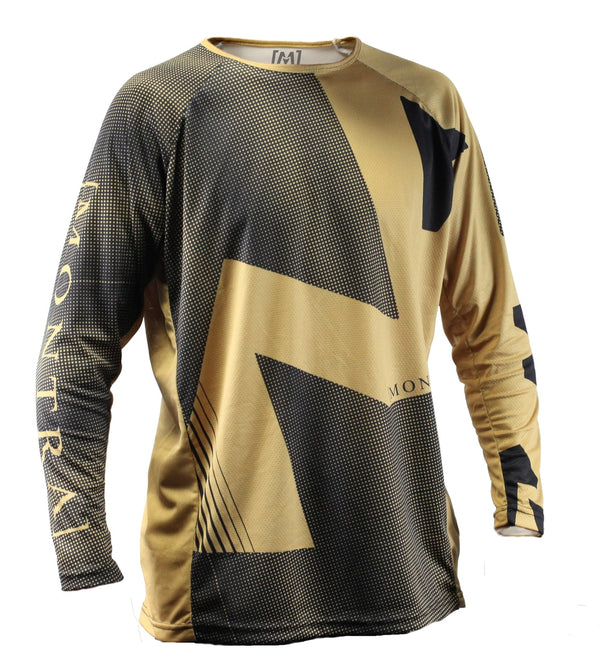 black and gold jersey design