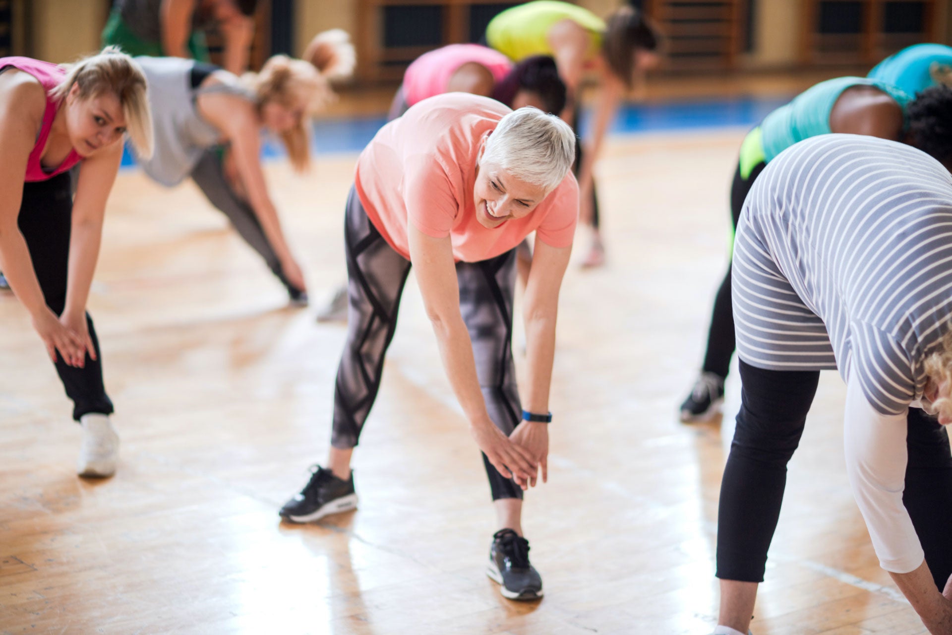 Peoples doing Stretching