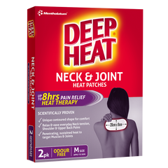 Deep heat neck & joint heat patches