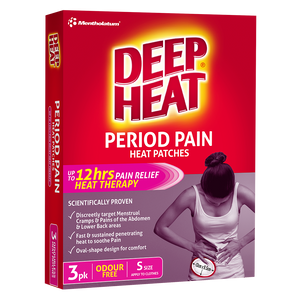 Deep Heat Period Pain Heat Patches Deep Heat Australia