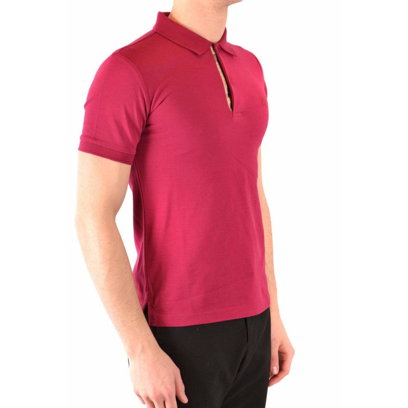 burberry polo mens bordeaux