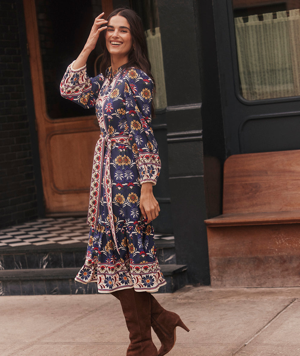 Printed Flora Dress - FINAL SALE
