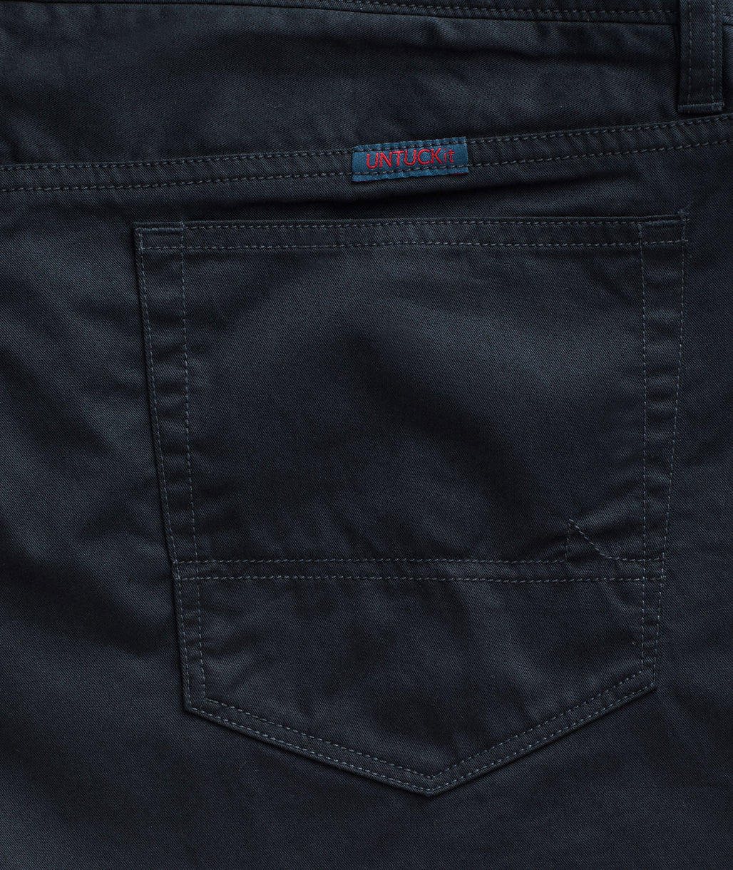 5-Pocket Chino Pants Dark Navy | UNTUCKit