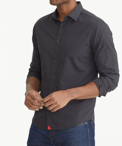 Gironde Wrinkle-Free Shirt | UNTUCKit Black Performance