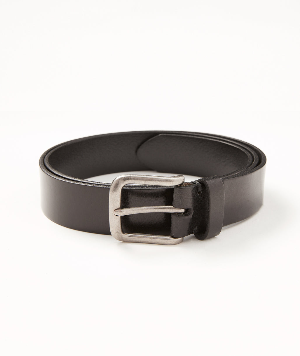 Leather Belt Elton - Black | UNTUCKit