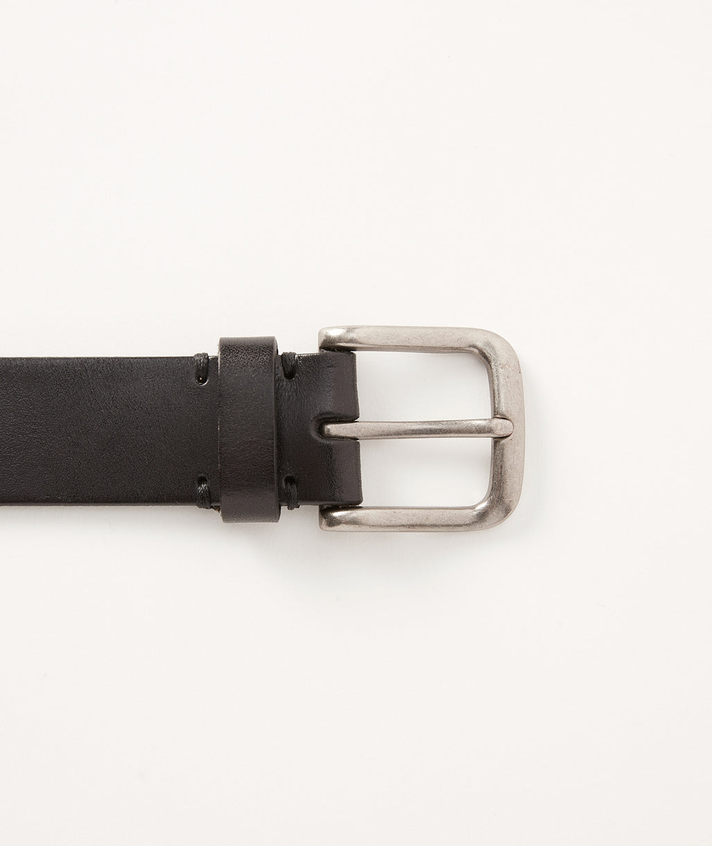 Leather Belt Elton - Black | UNTUCKit