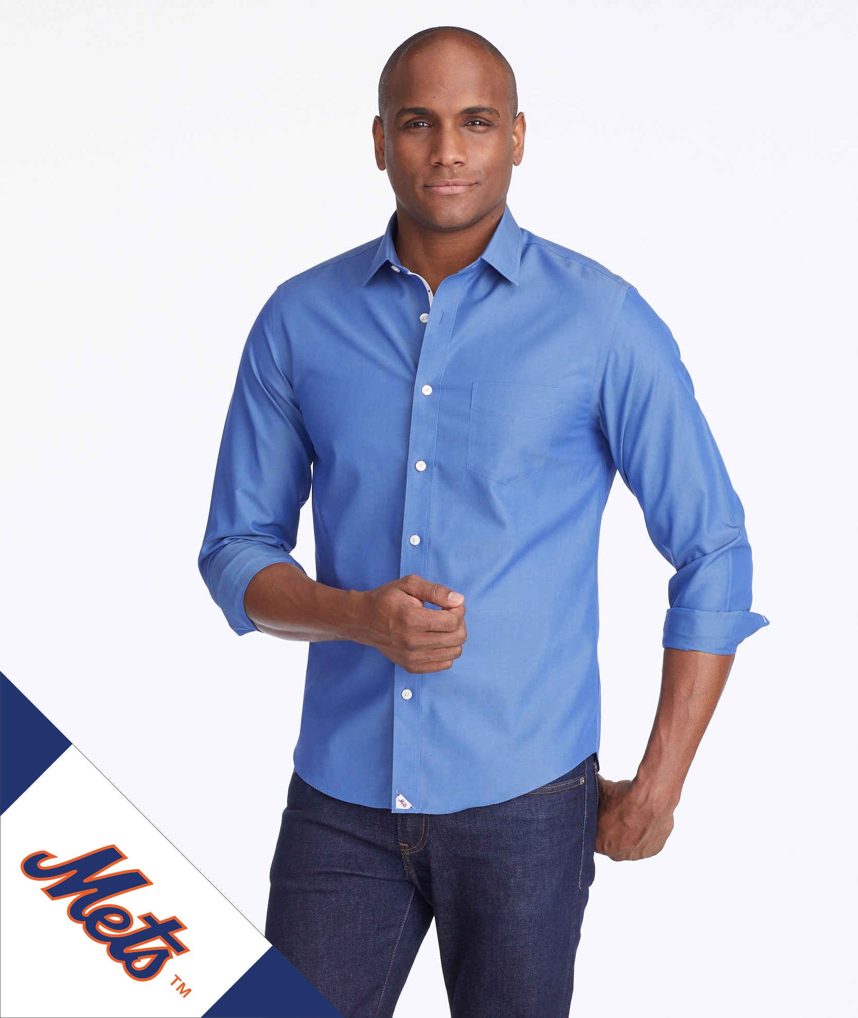 mets dress shirt