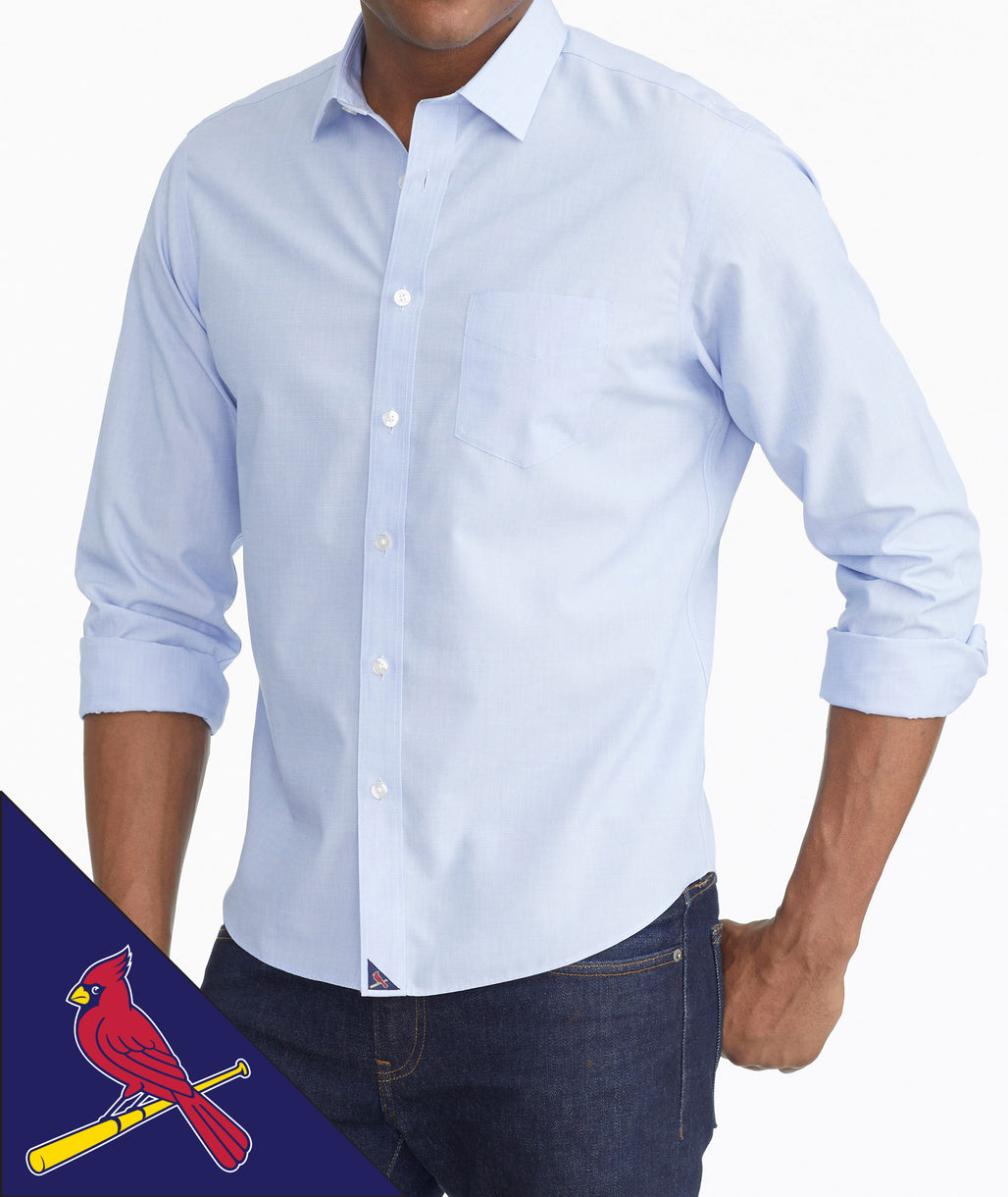 st louis cardinals button down shirt