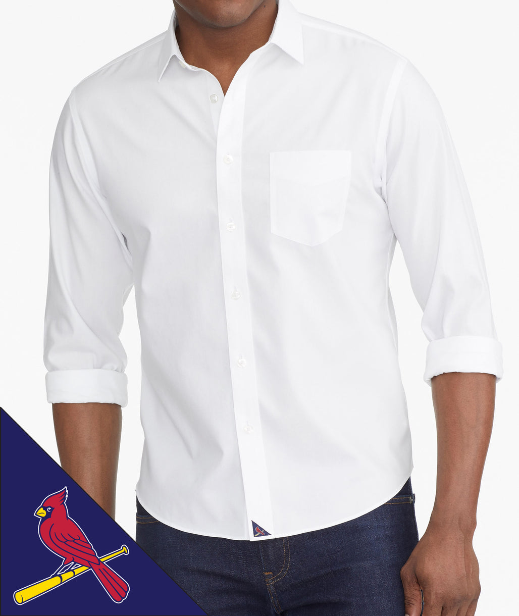 st louis cardinals button down shirt