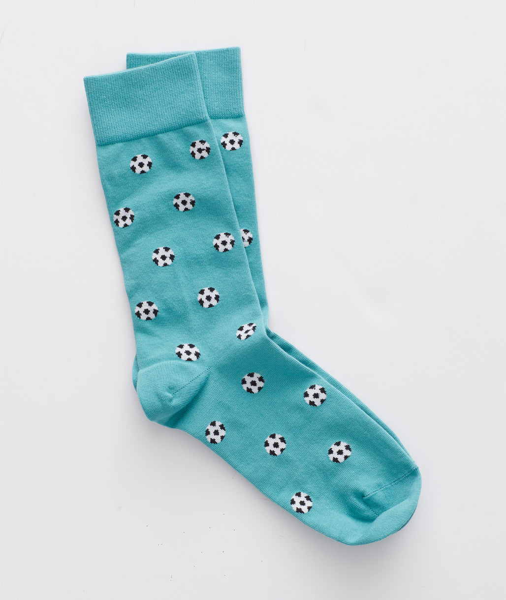 Soccer Sock Teal | UNTUCKit