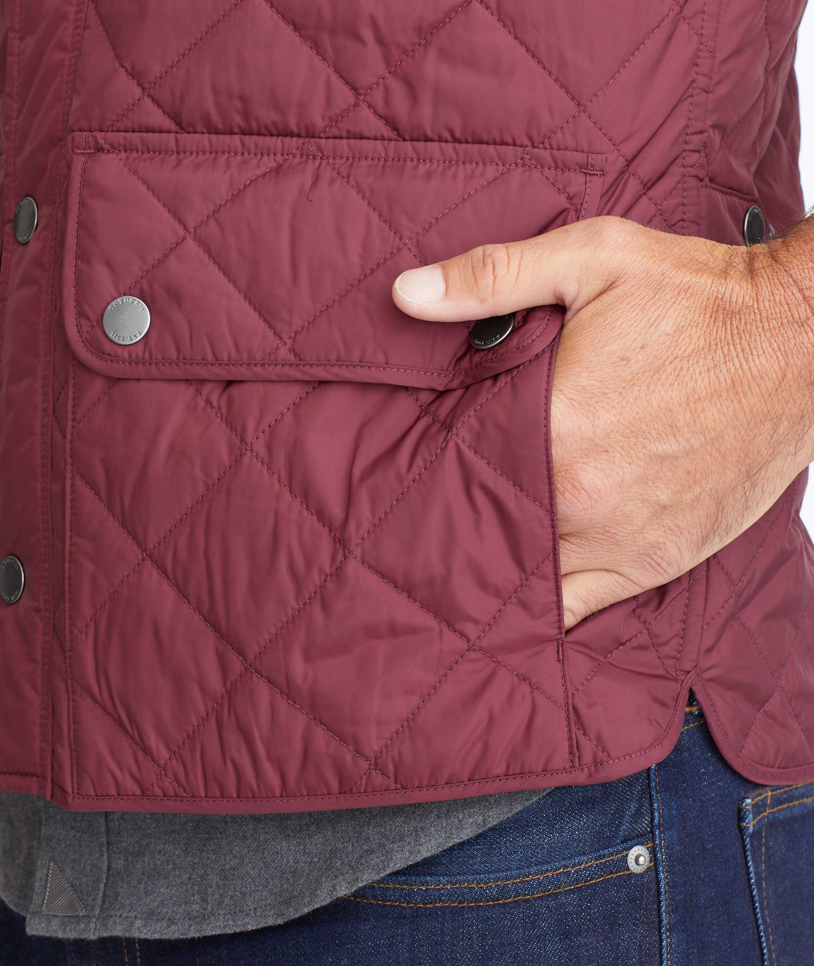 Quilted Field Vest