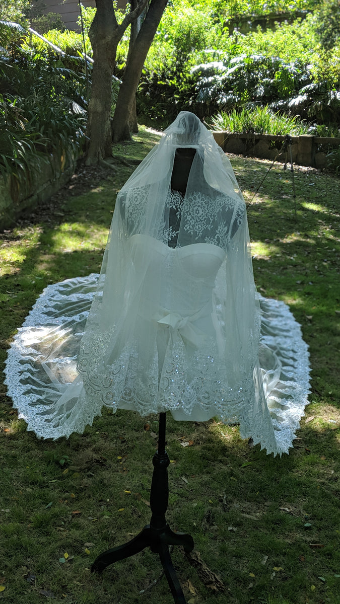 Handcrafted 5 meter Wedding Veils from Sydney Australia | Royal ...