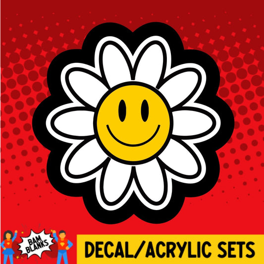 Have A Nice Daisy - DECAL AND ACRYLIC SHAPE #DA0327 – BAM Blanks and More