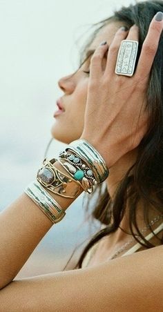 How to Stack Bracelets | Barbara Michelle Jacobs Blog