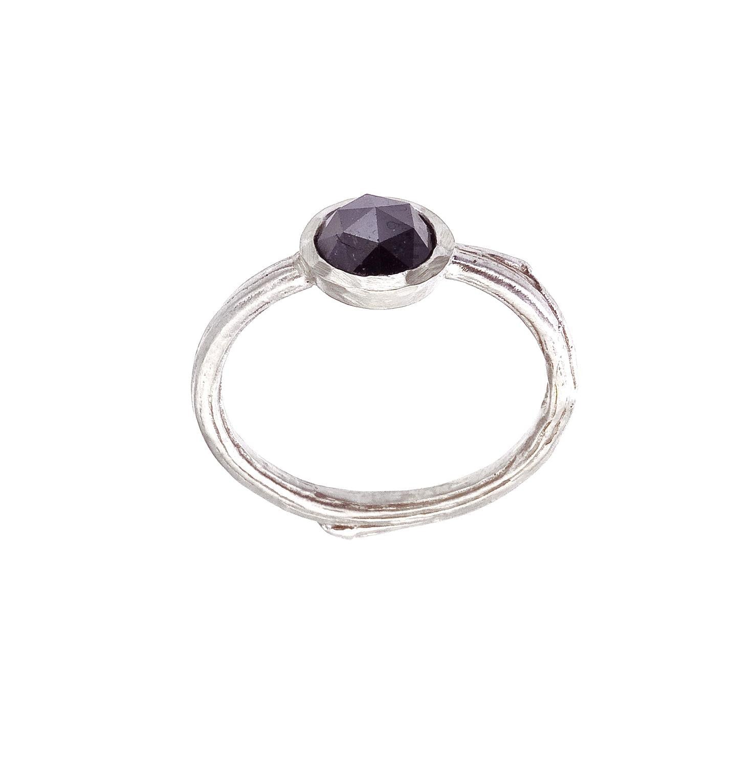 Total Eclipse Solitaire Ring