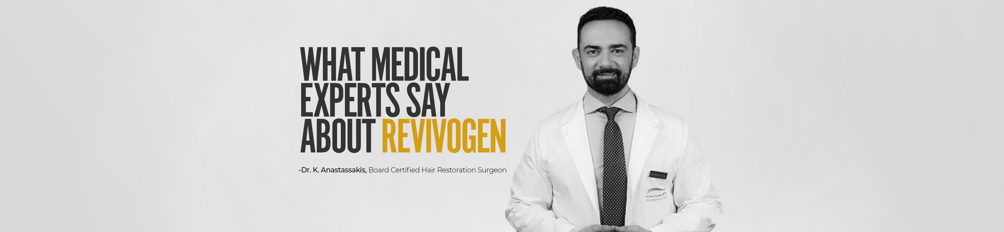 Key Hair Restoration Leaders Globally Trust Revivogen banner