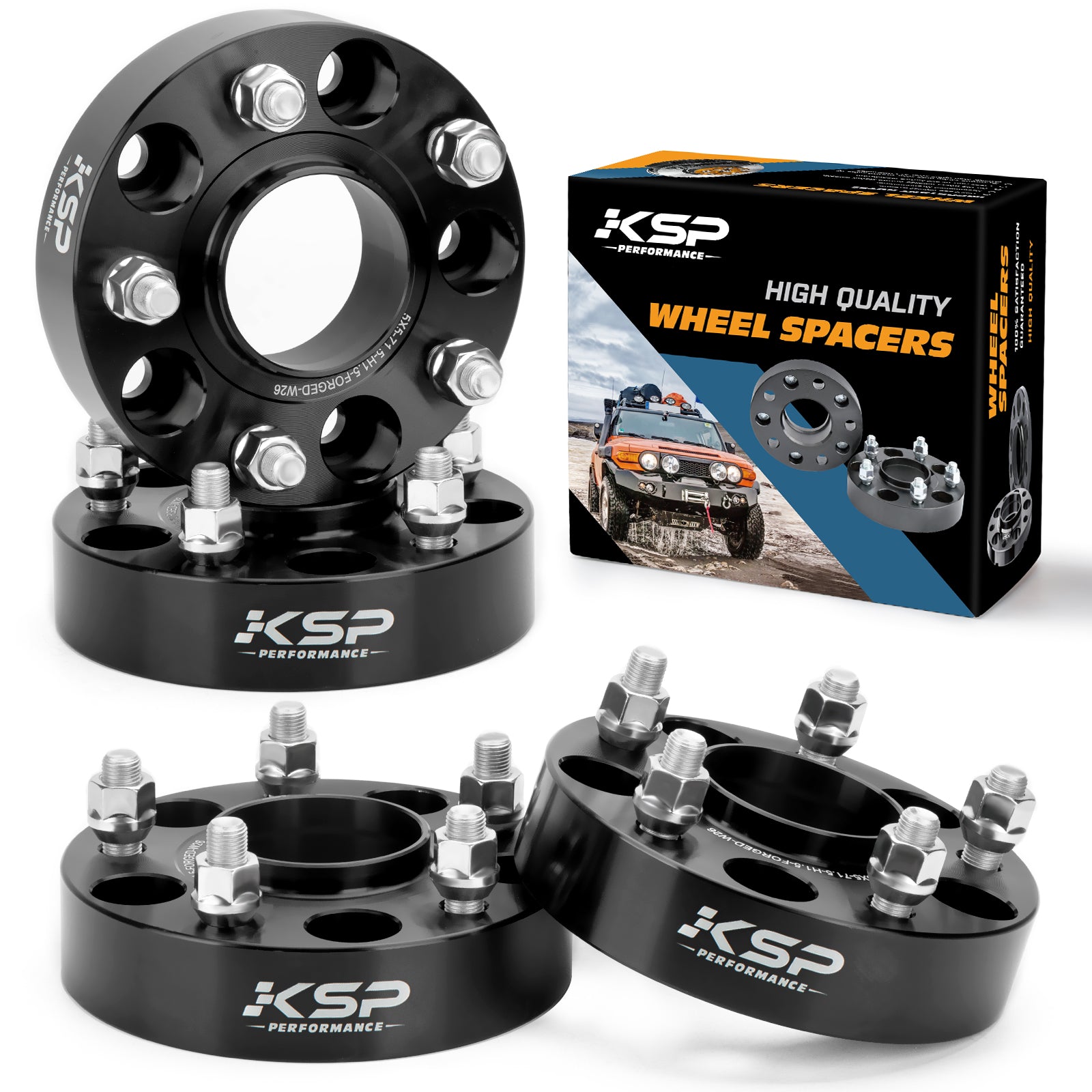 2''Hubcentric Wheel Spacers - Chevy/GMC/Cadillac - KSP Performance