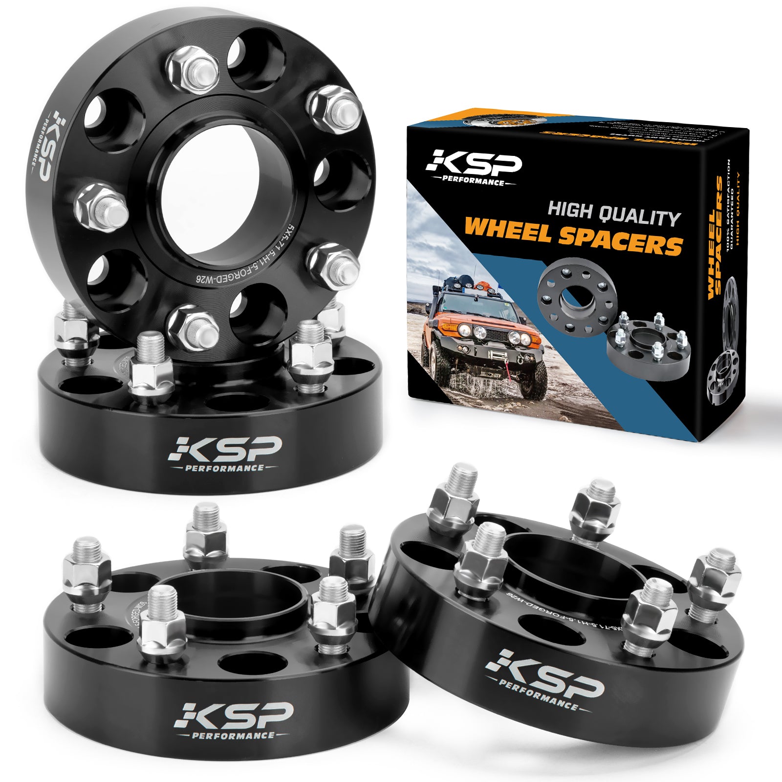 12mm Wheel Spacers - E39 5-SERIES E70 E71 X5 X6 - KSP Performance