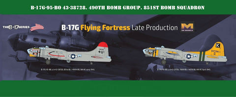 Hk Models 1 32 B17g Flying Fortress Late Version Heavy Bomber Kit Model Airplane Depot