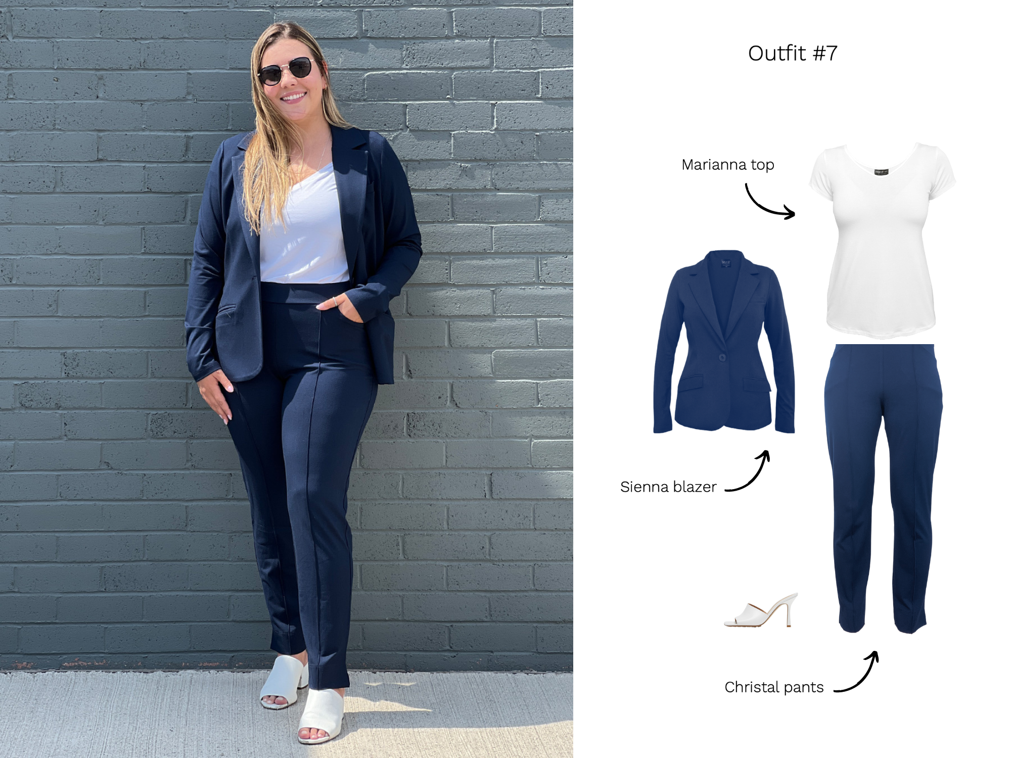 Outfit inspirations for how to style dress pants