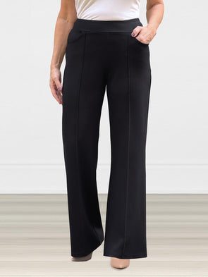 Finely ribbed flared pant, Twik, Leggings & Jeggings for Women