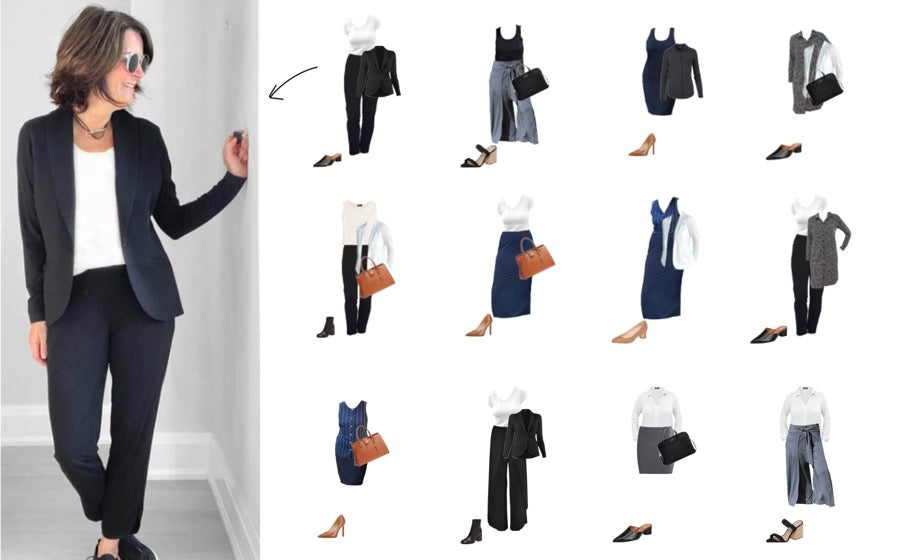 Miik's Capsule wardrobe style guide examples