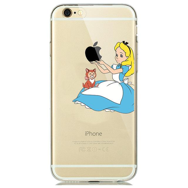 coque iphone 7 plus blanche neige