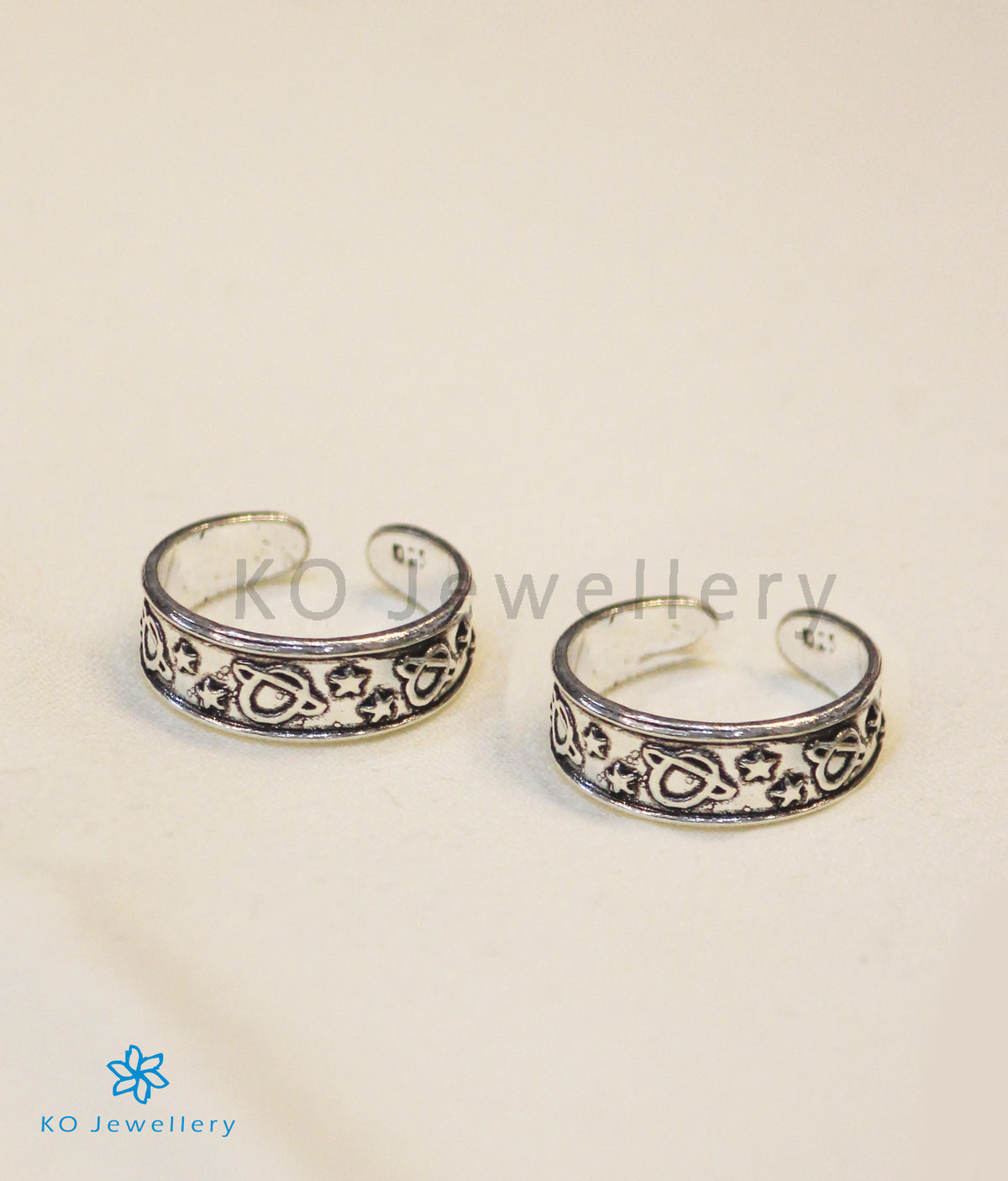 The Pranith 92.5 sterling Silver Toe-Rings — KO Jewellery