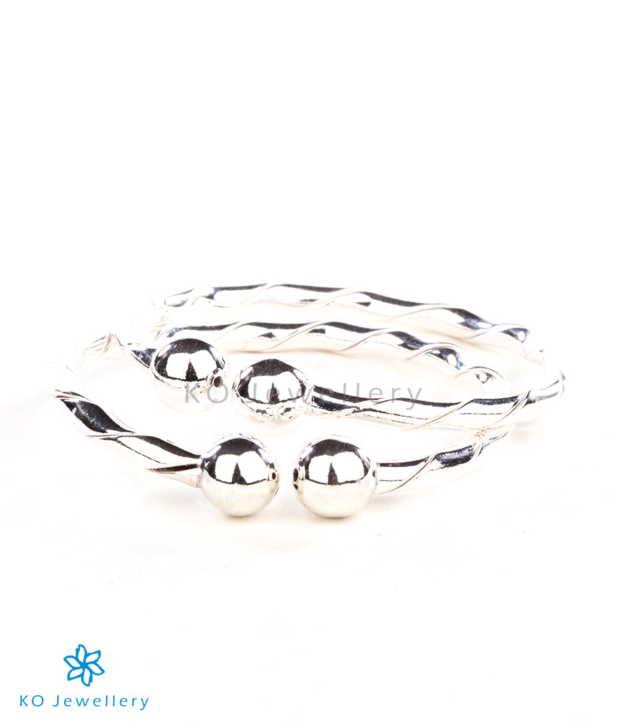 The Shishu Silver Baby Bracelets 