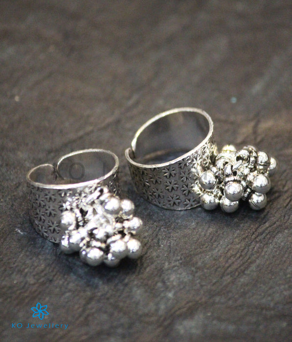 The Katyayani Silver Toe-Rings — KO Jewellery