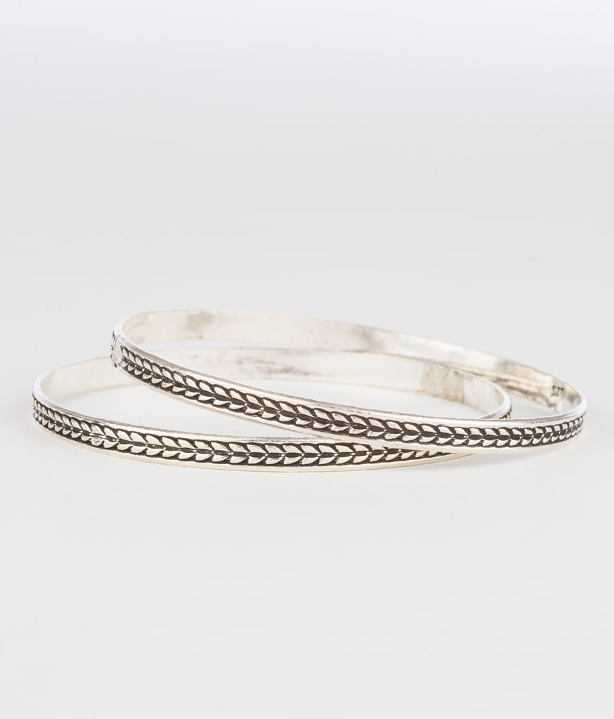 pure silver bangles online