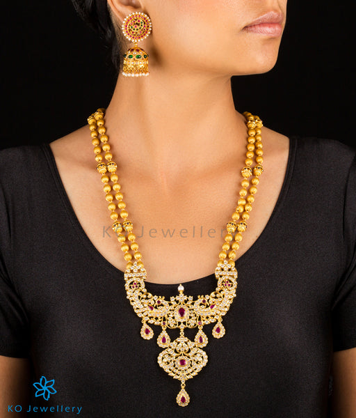 Antique Necklace Set from Abharan Jewellers - South India Jewels | Choker  necklace designs, Simple bridal jewelry, Antique necklace