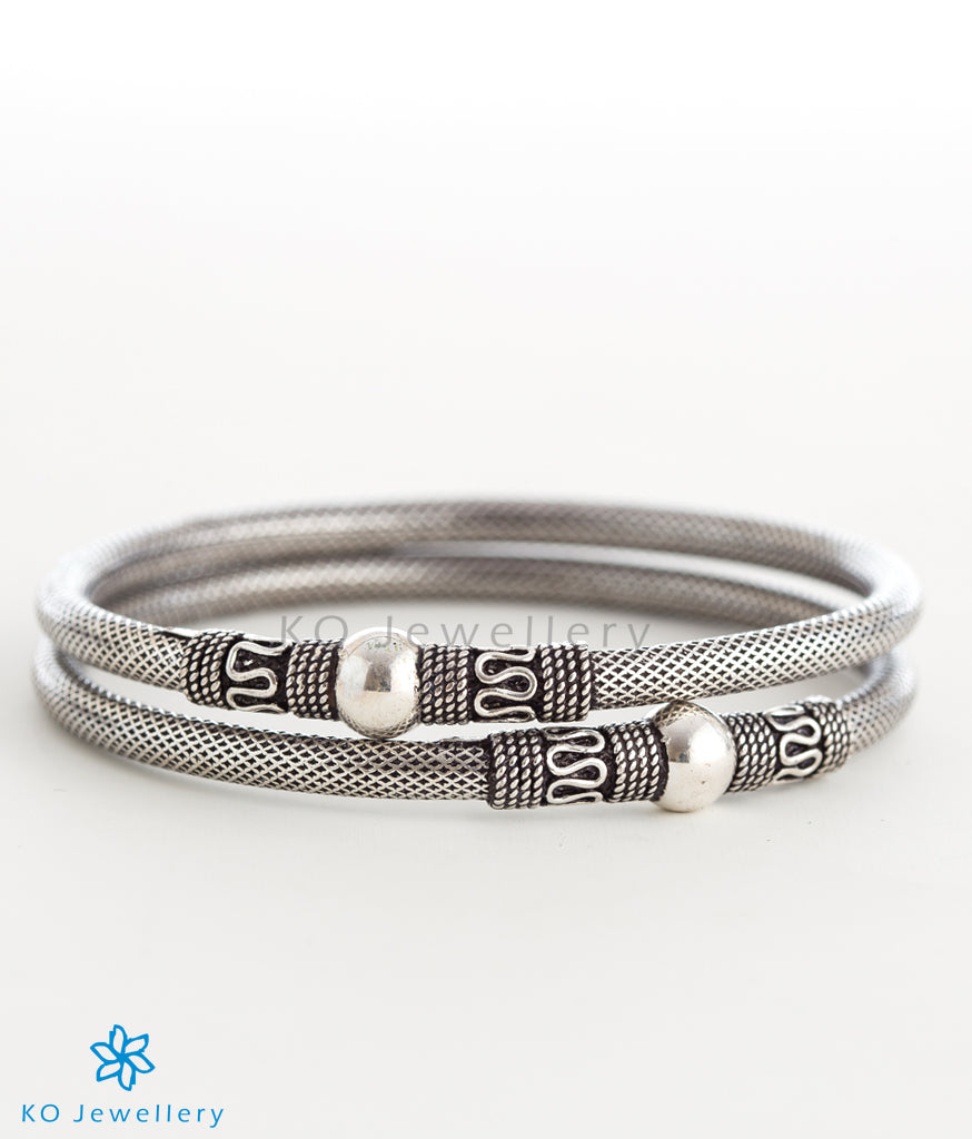 The Darpana Silver Kada-Buy Ethnic 