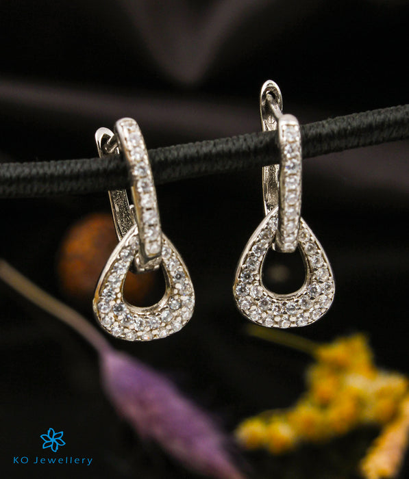 The Chanel Silver Earrings - buy latest Diamond Earrings designs online at  best price — KO Jewellery