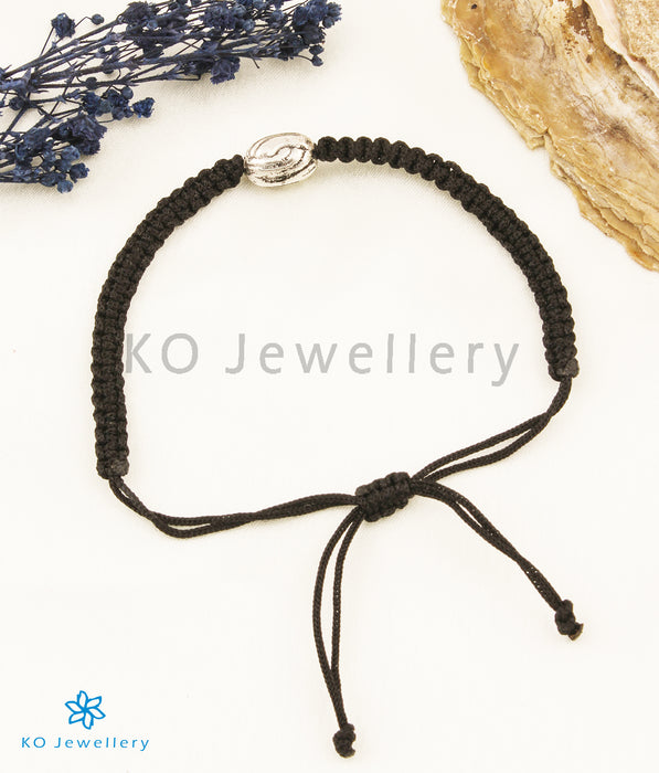 Lumen Latest Stylish Black Thread With Golden Shaded Beads Bracelet For  Girls Boys Men Women